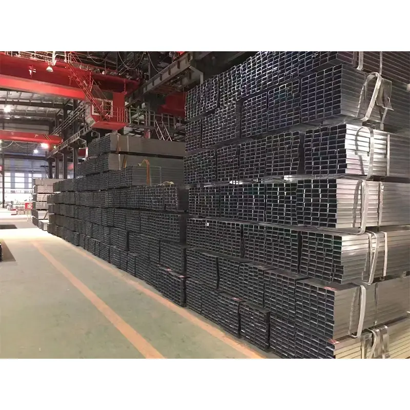 Tub de oțel dreptunghiular și pătrat galvanizat la cald Tub de oțel dreptunghiular și pătrat galvanizat la cald