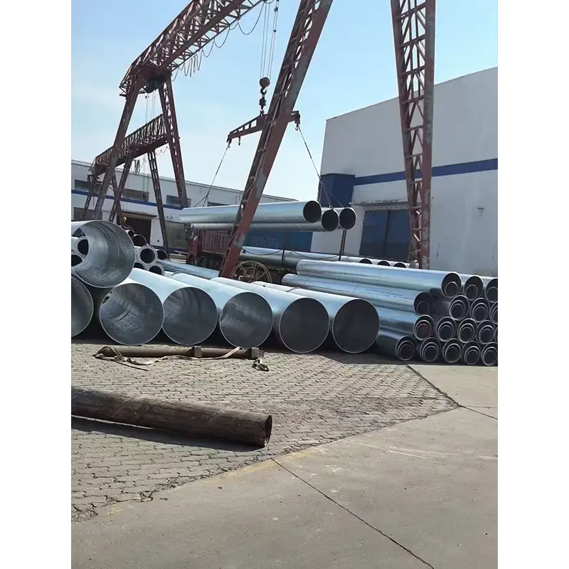 Țeavă de oțel spiralată galvanizată la cald Țeavă de oțel spiralată galvanizată la cald