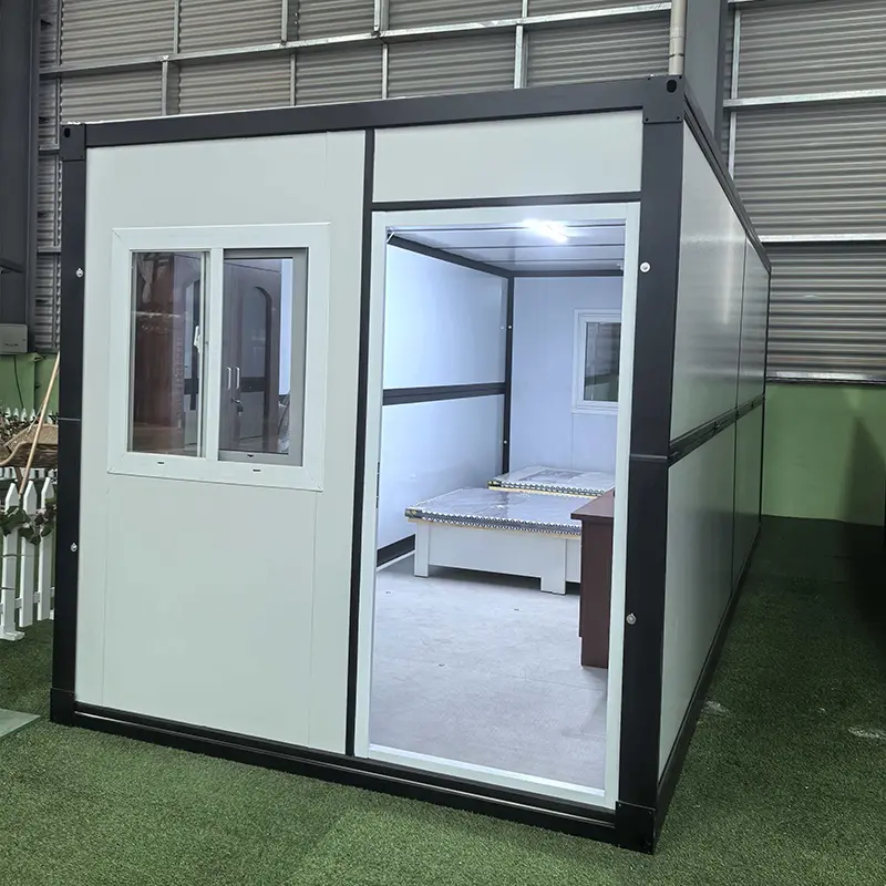 Casă de containere pliabilă cu implementare rapidă Casă de containere pliabilă cu implementare rapidă
